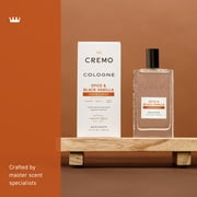 Cremo Spice & Black Vanilla Spray Cologne, 3.4oz