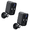 Black - Battery Powered, variant on GMOX 2K Wireless Outdoor Security Camera, UHD Live View Home Surveillance Camera 2 Pack