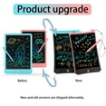 thumbnail image 5 of 2 Pack LCD Writing Tablet, 10 inch Reusable Drawing Pad for Kids, Colourful Screen Drawing Tablet Doodle Board w/ Stylus Pen, Toy for 3 4 5 6 7 8 Years Old, Gifts for Kids and Adults, Pink & Blue, 5 of 9