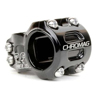Manubrio Chromag Fubars OSX 35 Per MTB/Enduro - 35mm Rise, Rosso, 312g