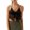 Black, variant on Women Backless Crop Top Y2k Spaghetti Straps Halter Tie Back Cami Tops Summer Camisole Going Out Tops