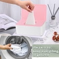 thumbnail image 3 of Caja de almacenamiento de pañuelos húmedos, caja de toallitas húmedas, caja vacía de toalla para la cara de cartón para salón, 3 of 5