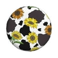 thumbnail image 2 of Gaeub Sunflowers Country 14-17in Tire Cover, Spare Tire Cover, for Camper Caravan, Trailer, Car, Truck, SUV, Jeep - 16 inch, 2 of 9