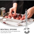 thumbnail image 3 of 2pcs 304 Stainless Steel Meatball Spoons Meatball Making Spoons (Round Handle), 3 of 8