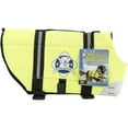 thumbnail image 1 of Paws Aboard Doggy Life Jacket Large-Safety Neon Yellow, 1 of 1