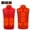 1-Red, variant on REORIAFEE Heating Vest Unisex Outdoor Warm with 9 Heating Zones Electric Heated Coat without Power Bank USB Rechargeable Washable Activity Waistcoat Black L