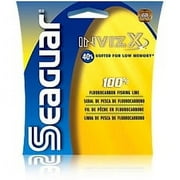 Seaguar Invizx 100٪ خط صيد الفلوروكربون 6 رطل ، 1000 ياردة قوة / طول - 06VZ1000