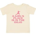 thumbnail image 3 of Inktastic Girls Cute Karate Martial Arts Girls Baby T-Shirt, 3 of 5