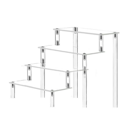 

Acrylic display stand transparent cupcake perfume doll display stand