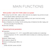 testing tool Multi-functional Handheld Wire Tester Tracker Line Finder Cable Testing Tool for Network Maintenance