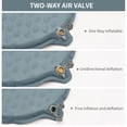 thumbnail image 4 of Naturehike Ultralight Self Inflating Insulated Sleeping Pad with Foam,Lightweight Rectangular Sleeping Mat for Camping Hiking, 4 of 6