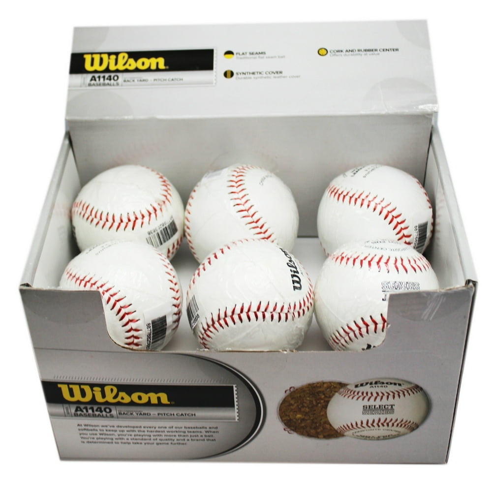 Kenko 11" Soft Tee Balls Official League Baseballs, 12 Pack Walmart