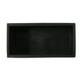 thumbnail image 6 of GDF Studio Fardeen Outdoor Modern Cast Stone Rectangular Planter, Black Large, 6 of 6