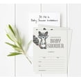 thumbnail image 5 of Inkdotpot Set Of 30Jungle Animals Baby Shower Invitations-Diaper Raffle Tickets And Baby Shower Book Request Cards Gender Neutral Invites Its A Boy Its A Girl, 5 of 8