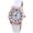 White, variant on YZZZJZQL Women Watch Elegant Small Dial Quartz Wristwatches Simple Soft Frosted Pu Leather Strap Black