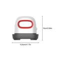 thumbnail image 3 of Mini máquina de prensado en caliente Matsuzay 110V/220V transferencia de hierro DIY ropa para el hogar Electrónica Rojo EU-Stecker, 3 of 6
