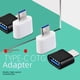 thumbnail image 2 of Adaptador de disco U para teléfono Android USB 2.0 hembra a tipo C, adaptador micro OTG V8, 2 of 4