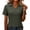 Gray, variant on Women's Cactus Graphic Tee Crew Neck Short Sleeve Regular Fit Casual Lightweight Summer Top