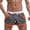 Gray Athletic Shorts, variant on HOOMEUMY Men's Summer Beach Shorts Quick Dry Swim Trunks Bathing Suit with Pockets Sports Gym Running Shorts Drawstring Waist Green Black Gray L