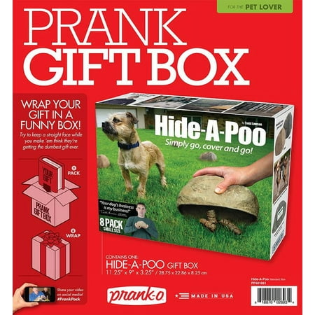 Prank-O Prank Gift Box, Hide-A-Poo