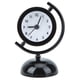 thumbnail image 1 of Reloj despertador de cuarzo de escritorio de 5 cm, perfecto para estudiantes, mini reloj despertador silencioso negro para dormitorios, 1 of 8