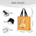 thumbnail image 3 of Fotbe Sunflower Gnomes 2 Bolsa Tote con Estampado para Mujer, Bolsos con Cremallera, Bolsa de Hombro Casual de Gran Capacidad con Bolsillos Internos, 3 of 7