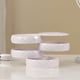 thumbnail image 3 of Estilo moderno giratorio de la pequeña caja de almacenamiento de la joyería de 4 capas, hecho del ABS superior Blanco Yuyangstore Organizador de joyas, 3 of 8