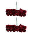 thumbnail image 4 of Miangastore Rose Artificial Flowers Dark Red 144Pcs 3.9In For Decorative Purposes, 4 of 8