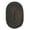 Charcoal, variant on Colonial Mills 11' Blue and Beige Handcrafted Round Area Throw Rug