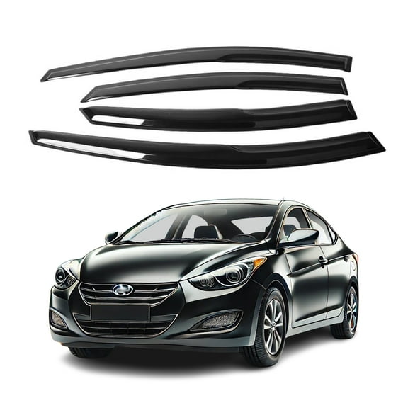Compatible with Hyundai Elantra 2011 2012 2013 2014 2015 2016 Window Visor