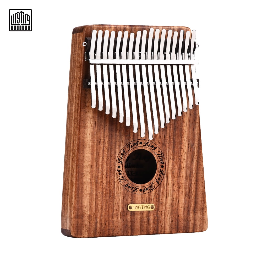 LingTing kalimba LT-K17GEQ 17-key Kalimba Thumb Piano Mbira Sanza Swartizia Spp Solid Wood Musical Gift with EQ