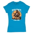 thumbnail image 5 of Bigfoot Fun Fact T-Shirt Sasquatch Hide and Seek Champ Camping Joke Women's Tee, 5 of 7