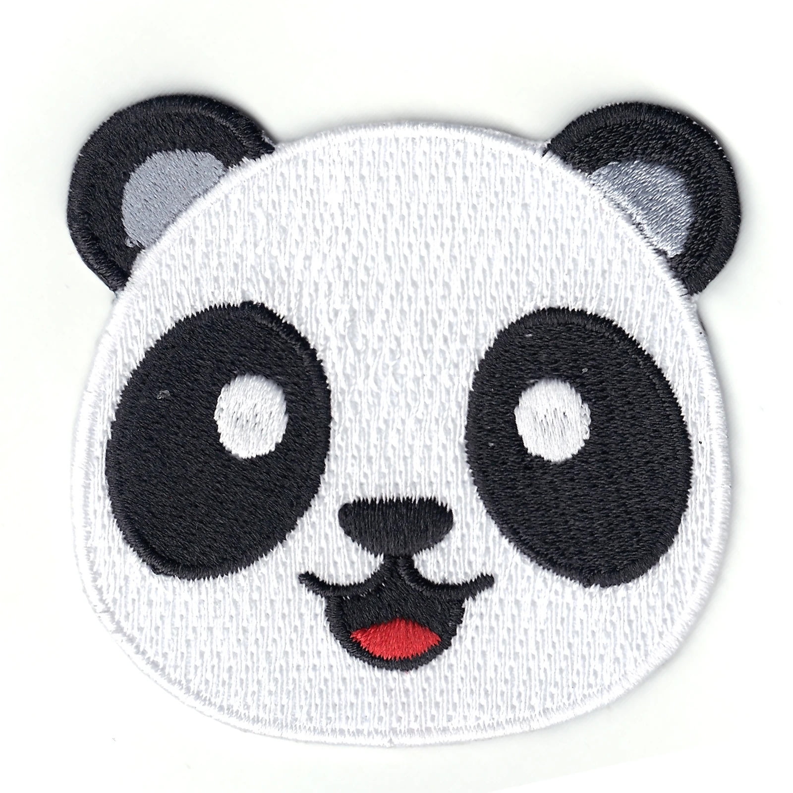 Animals/Zoo Iron on Applique/Embroidered Patch Panda Bear Waving Family/Cub Animals/Zoo Iron on Applique/Embroidered Patch Panda Bear Waving Family/Cub