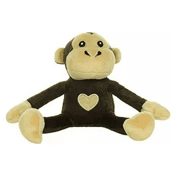 Mighty Junior Safari Monkey Brown, Plush Dog Toy