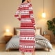 thumbnail image 5 of Batas para mujer, camisón con estampado navideño y camisón de invierno con cremallera y bolsillos, pijama holgado para mujer, 5 of 9