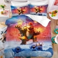 thumbnail image 1 of Super Mario Movie Quilt Cover Luigi Princess Peach Kids Bedding Set Boys Girls Duvet Cover Child Bedroom Bedclothes Pillowcase, 1 of 3