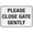 Warning Sign 4, variant on Please Deliver All Packages To Back Door Sign Warning Sticker-Security Sign Outdoor Sign 8"x12"