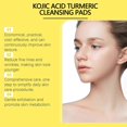 thumbnail image 4 of Hoygi Turmeric Cleansing And Exfoliating Pad Gently Cleanses And Brightens Skin Care Moisturizing Facial Skin Cleansing Pad, 4 of 5