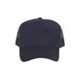 thumbnail image 2 of Top Headwear Blank Trucker Hat - Mens Trucker Hats Foam Mesh Snapback Navy, 2 of 4