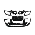 thumbnail image 1 of For Land-Rover For Range-Rover Velar 2017-2023 Rear Bumper Diffuser Lip Black/Silver Frame Spoiler Plate Splitter Body Kit, 1 of 5