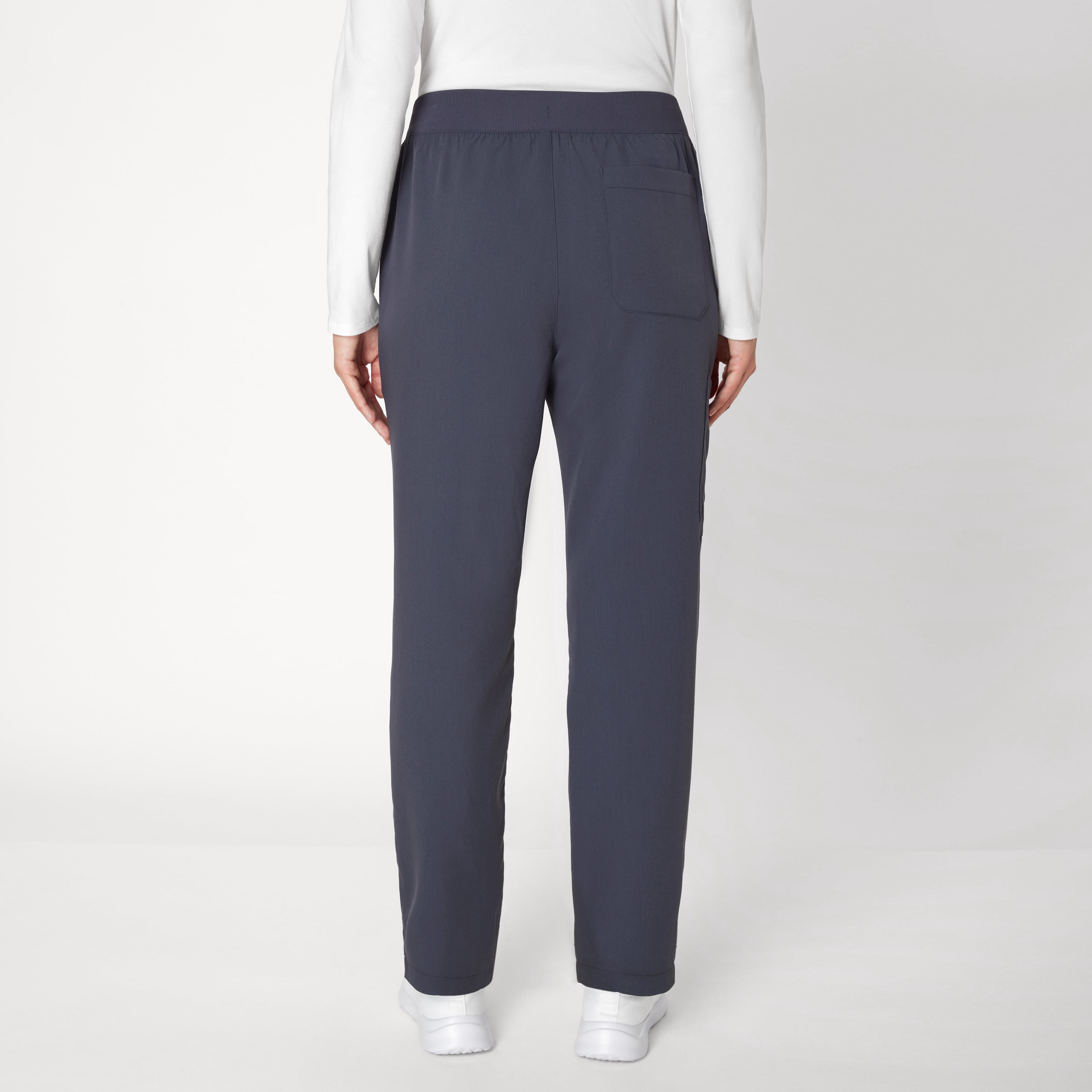 Hanes Women's Scrubs Drawstring Scrub Pants, Premium, Straight Leg, Pockets, Sizes XS-3XL