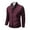 Wine, variant on Dpytoraw Mens Autumn And Winter Fashion Casual Knitted Standing Neck Long Sleeve Sweater Coat