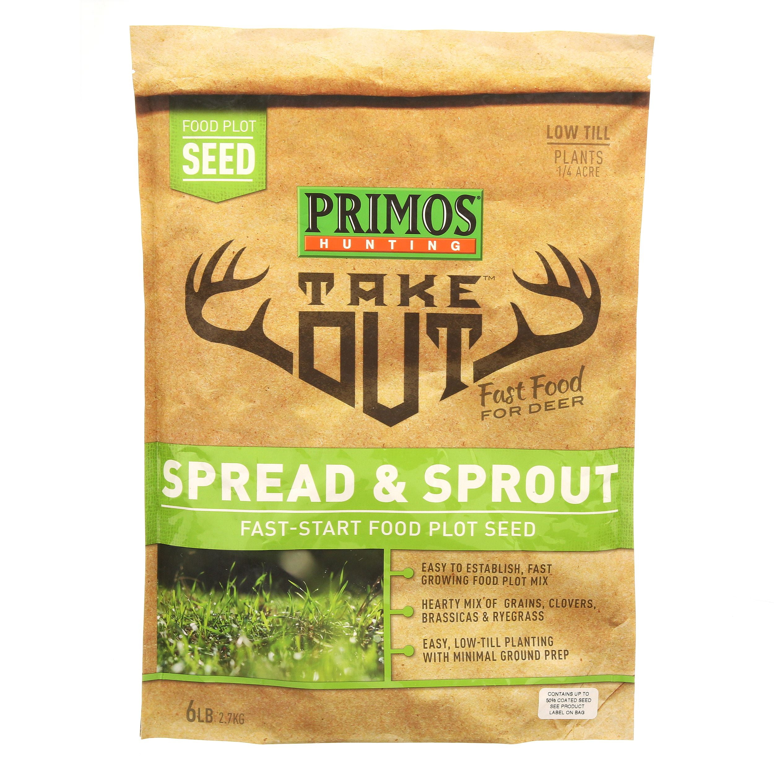 Primos Take Out Seed Spread & Sprout 6 lb Bag, 58582