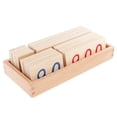 thumbnail image 3 of Material de Matemáticas Montessori Macarena Tarjetas Numéricas 1-9000 en Caja Juguetes Educativos, 3 of 8