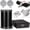 2-Angle/Black, variant on MYVIT Rolling Knife Sharpener System Kit,4-Angle Tumbler Double Diamond 400 1000 Discs Sharpening Stone for Kitchen Knives