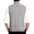 thumbnail image 2 of Gilet en Tricot Classique avec Boutons devant pour Usage Quotidien Décontracté et Professionnel - Gilet en Tricot Sans Manches Élégant pour Garde-Robe Homme, 2 of 7