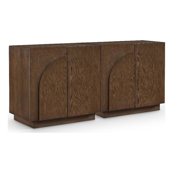 Meridian Furniture Navona Brown Oak Veneer Sideboard/Buffet