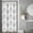N-01blue Grey, variant on Boho White Black Stall Small Half Size Dorm Shower Curtain 36x72 Inch Striped Geometric Chevron Herringbone Single Narrow Tiny Walkin Stand Up Decor Fabric Bathroom Set Polyester Waterproof
