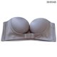 thumbnail image 1 of Sujetador sin tirantes, invisible, antideslizante, sexy, con hebilla frontal, ropa interior para vestido de novia, fiesta, gris, 38 / 85AB Scienceny AP001296-04, 1 of 7