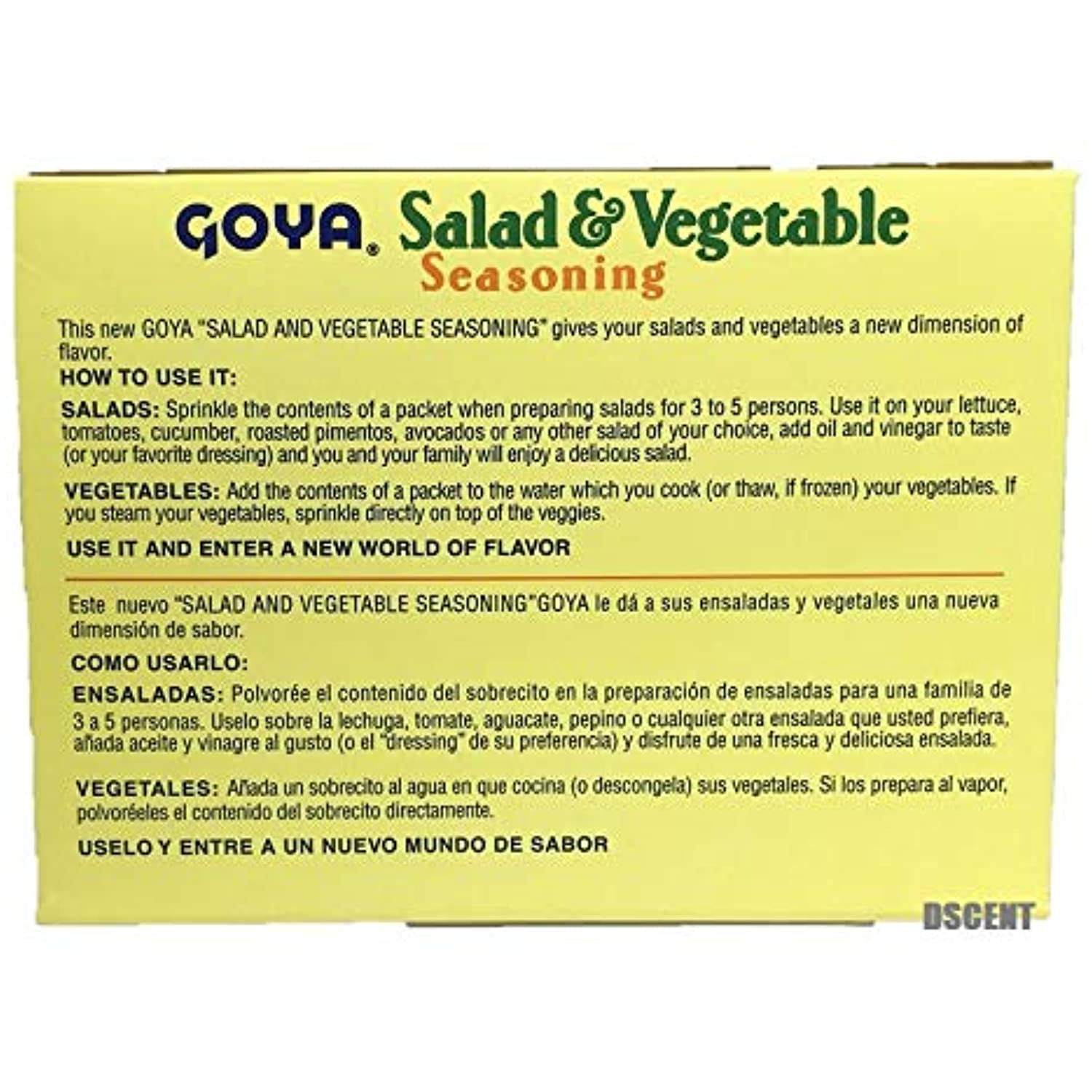 Goya Salad & Vegetable Seasoning – Shop Goya
